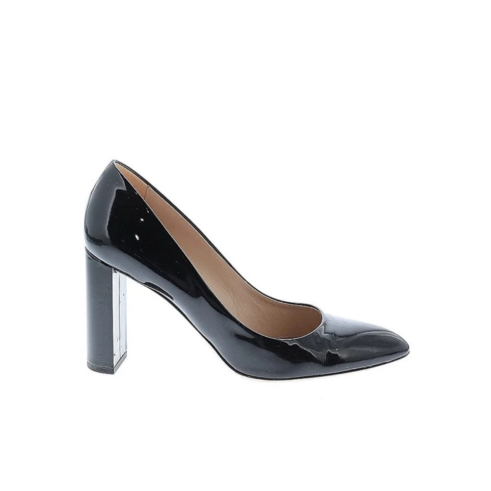 M. Gemi Black Patent Leather Heels